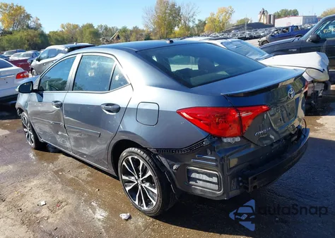 2017 Toyota Corolla Se from USA, damaged, VIN 2T1BURHE2HC751992